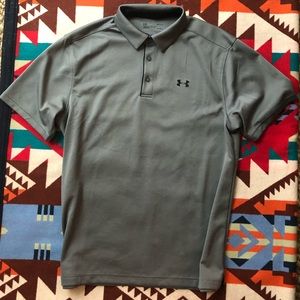 UnderArmor Grey Golf Polo